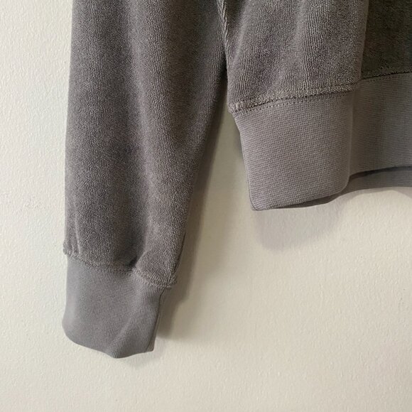 NWT Paper Label 100% Cotton Sasha Sweatshirt Charcoal Grey - Picture 7 of 12